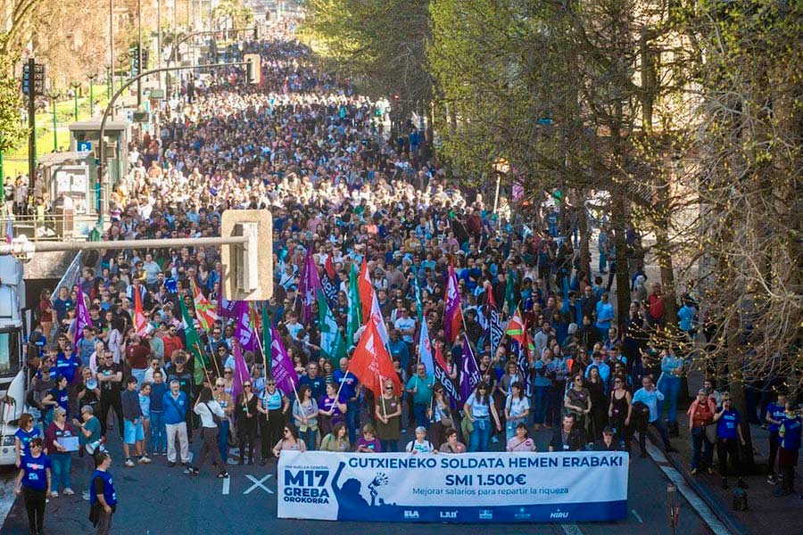 M17ko greba orokorraren mobilizazioa