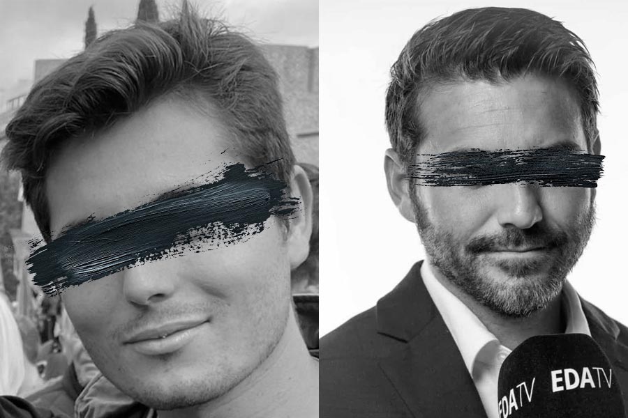 Emakume Aske eta Borrokalariek akusatuen aulkira eraman dituzte Vito Quiles eta Javier Negre