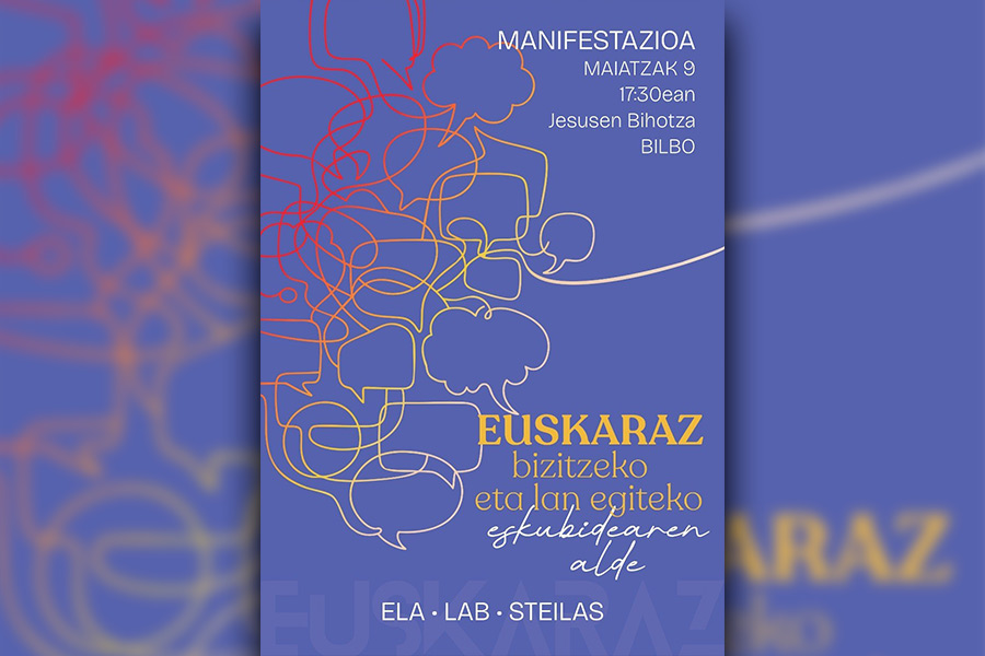 Euskararen alde. Gure hizkuntza eskubidea da, ez negozioa